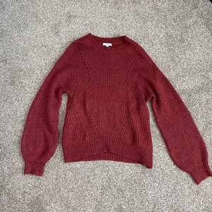 BP Size S red rust colored sweater
